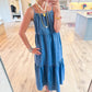 🌞[S-2XL]👗 2025 Nyári must have! Egy felsőrészes farmerruha, ami könnyen hordható a légies sikkért!