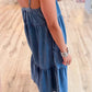 🌞[S-2XL]👗 2025 Nyári must have! Egy felsőrészes farmerruha, ami könnyen hordható a légies sikkért!