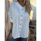 💖[S-3XL]🍀Női hosszú ujjú gombos ing