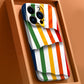 💎Szabálytalan csíkos filigrán iPhone Creative tok✨