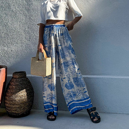 Women’s Summer Boho Palazzo Pants