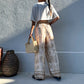 Women’s Summer Boho Palazzo Pants