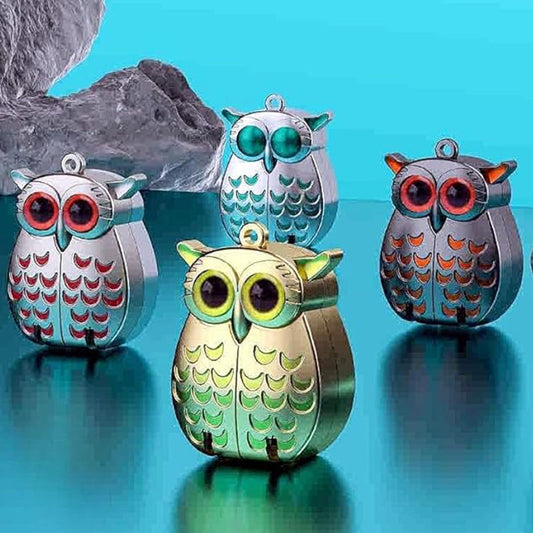 ✨🦉Mini hajtogatható rozsdamentes acél bagoly körömvágó✨(◕ᴥ◕ʋ)