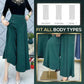 🍀[M-4XL]🔥2025-FORRÓ ELADÁS🎁Pleated széles lábú nadrág