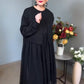💃🖤👑[S-4XL]💎Női alkalmi hosszú ujjú hálós ruha🌹