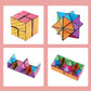 😎3D átalakítható összecsukható geometriai rubik-kocka🧠