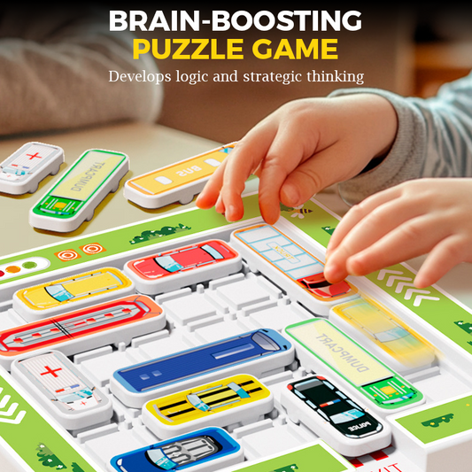 🔥Gyermek parkolási kirakós🧠Logikai gondolkodási puzzle 400/800 Puzzle