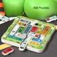 🔥Gyermek parkolási kirakós🧠Logikai gondolkodási puzzle 400/800 Puzzle