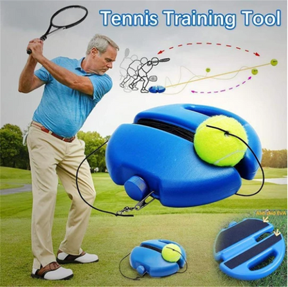 🎾Tenisz edzőtábla — automatikus pattanás, hordozható kialakítás, minden szintű játékos számára alkalmas ✨