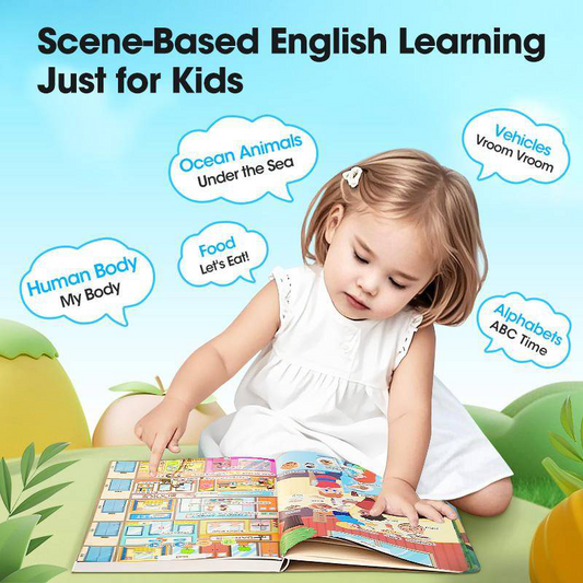 👶🎵 Interaktív angol nyelvtanuló hangoskönyv gyerekeknek 📖🧠