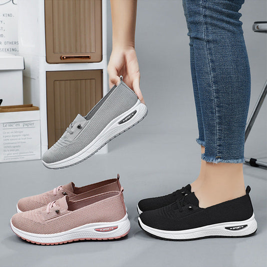 🔥 50% KEDVEZMÉNY 🔥 Női könnyű, légáteresztő slip-on alkalmi cipő