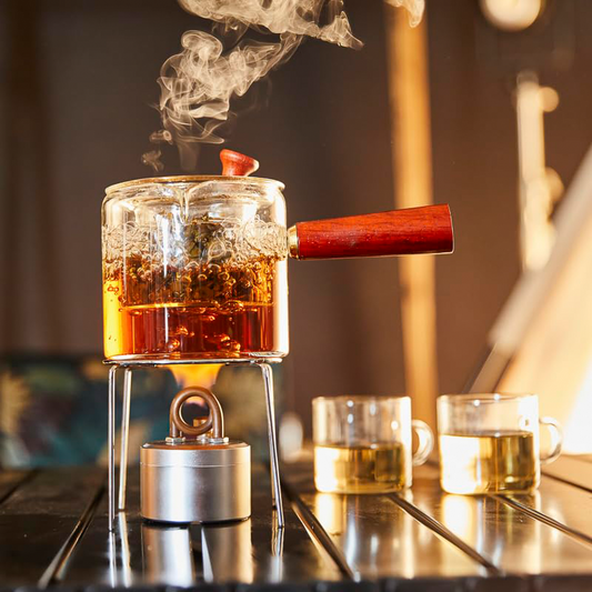 DIY kültéri hordozható alkoholégő készlet