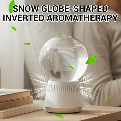 Hógömb alakú fordított aromaterápia