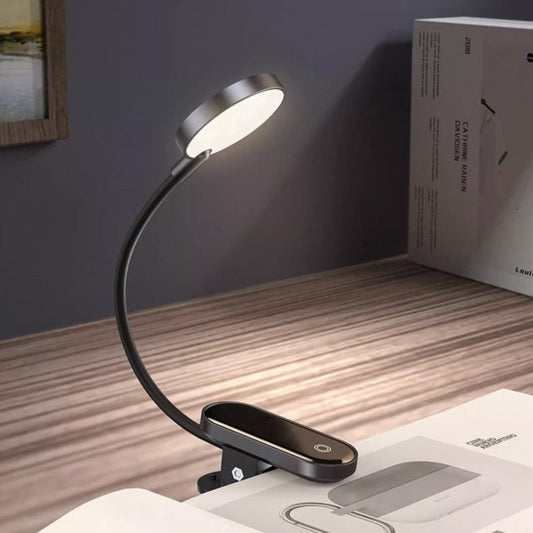 🎁Kreatív ajándék💡Szemkímélő újratölthető mini klipszes éjszakai lámpa