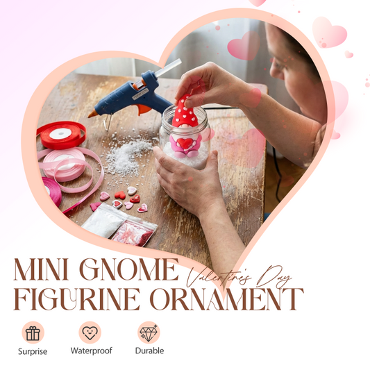 💝Valentin-napi mini törpe figura dísz