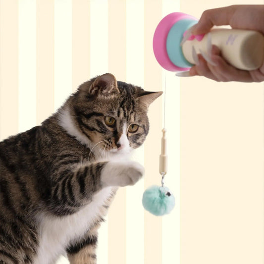🐱Kézi automatikus macska játékdobó