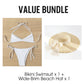 Szexi háromszög bikini fürdőruha
