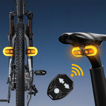 💡 Kerékpár hátsó lámpa vezeték nélküli távirányítóval 🚴🔋