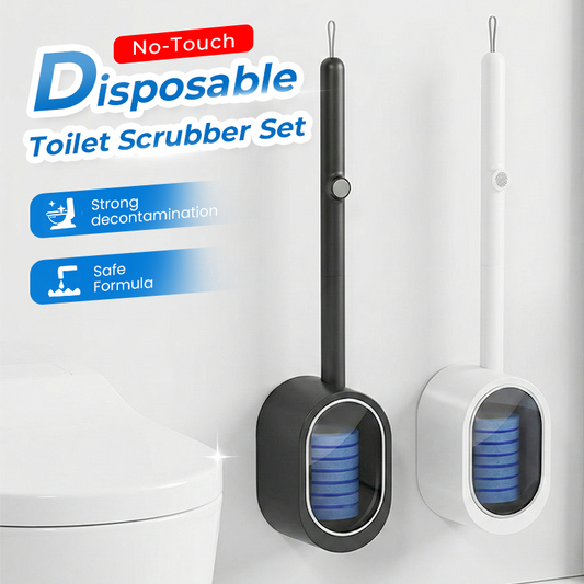 🚽Érintésmentes eldobható WC-tisztító szett