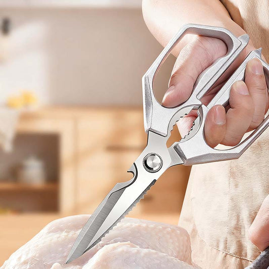 🔥✂️ Többfunkciós, strapabíró konyhai olló – Több feladatra alkalmas segédeszköz a mindennapi főzéshez otthon🍳✨