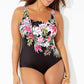 🏊‍♀️(L-4XL) Női mintás egyrészes fürdőruha