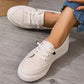 👞 Női alkalmi csúszásmentes PU bőr cipő – kényelmes, slip-on – Utánvét ✨