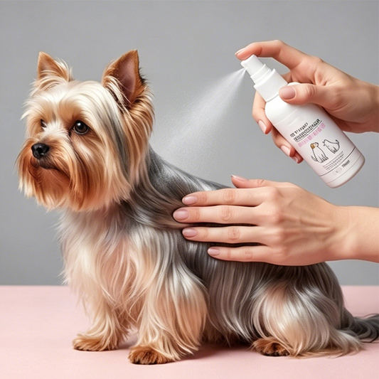 🐶🐱Kisállat kigubancolódás elleni és fényt adó balzsam spray✨
