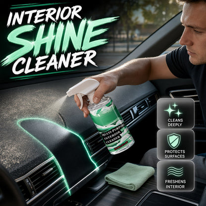 🚗🧽 Többfunkciós autó utastér-tisztító spray –🌿 Egyetlen termék a műszerfal, az ülések és a kárpitok tökéletes tisztításához ✨