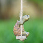 🐢 2026-os új modell: teknős hintás kerti dísztárgy