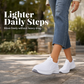 👟 Női légáteresztő slip-on kényelmi cipők