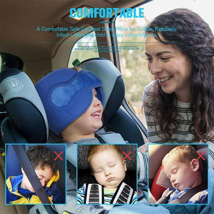 ☁️1+1 INGYEN👶 Gyermek autós alvó fejtámasz pánt 🚗
