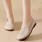 👟 Női légáteresztő, repülő kötésű slip-on cipő