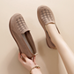 👟 Női légáteresztő, repülő kötésű slip-on cipő