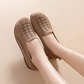 👟 Női légáteresztő, repülő kötésű slip-on cipő