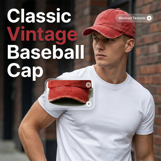Unisex vintage baseball sapka