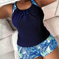 🏊 Női Plus Size Tankini Fürdőruha