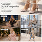 👠👗 Női hegyes orrú, fűzős magassarkú cipő (EU 34-41) ✨