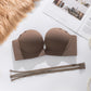 👙 Női varrás nélküli, elülső kapcsos push-up melltartó – ☁️ Láthatatlan, kényelmes viselet és zökkenőmentes, magabiztos nőiesség ✨🦋