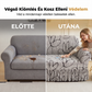 🛋️ Univerzális, Rugalmas Kanapéhuzat – Tökéletesen Illeszkedő, Feszes Védőhuzat