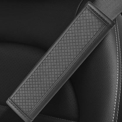 👜2+1 akció 🚗 PU Bőr Biztonsági Öv Vállpárna: Elegancia és Nyakvédelem! ✨