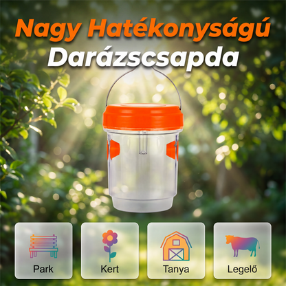 🌿Napelemes darázs- és méhcsapda