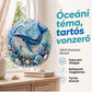 🌊 DIY tengeri gyöngyös falidísz