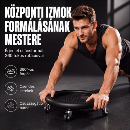 🏋️ Hasi görgő keréktárcsa térdpárnával – Otthoni edzéshez, erősítés ✨