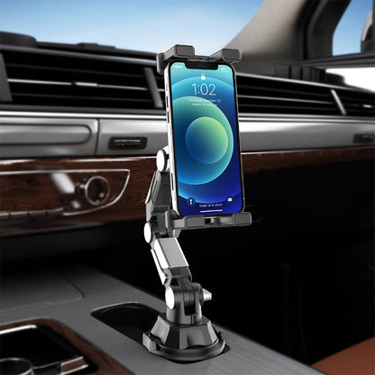 🚗📱1080°-ban állítható összecsukható autós tartó – Telefon és tablet számára stabil, multifunkcionális👍