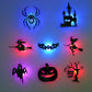 🎃👻 Halloween sötétben világító fali matricák 🌙