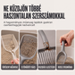 🐱🛡️ Finom hálós fém macskaalomlapát – Professzionális rozsdamentes acél, gyors szitálás és ergonomikus, csúszásmentes fogantyú ✨