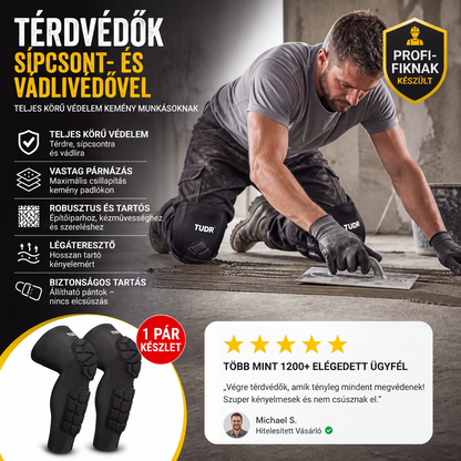🔥🏋️ 49% KEDVEZMÉNY! Sport térdvédő merevítő párna – Ütéselnyelő, lélegző és kényelmes viselet