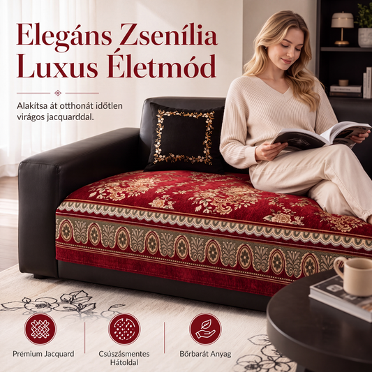 🛋️ Vintage virágos mintás senil kanapéhuzat – Védi a kanapét és új stílust ad a nappalinak