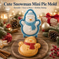 🎄 Karácsonyi mini piteformák – Süteményformák Mikulás, mézeskalács és rénszarvas mintákkal, ünnepi sütéshez✨