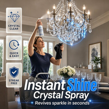 💎✨ Kristály csillár tisztító spray: Csíkmentes fény és kíméletes ápolás – könnyedén eltávolítja a port és a szennyeződéseket anélkül, hogy le kellene szerelni a csillárt 💡🧼